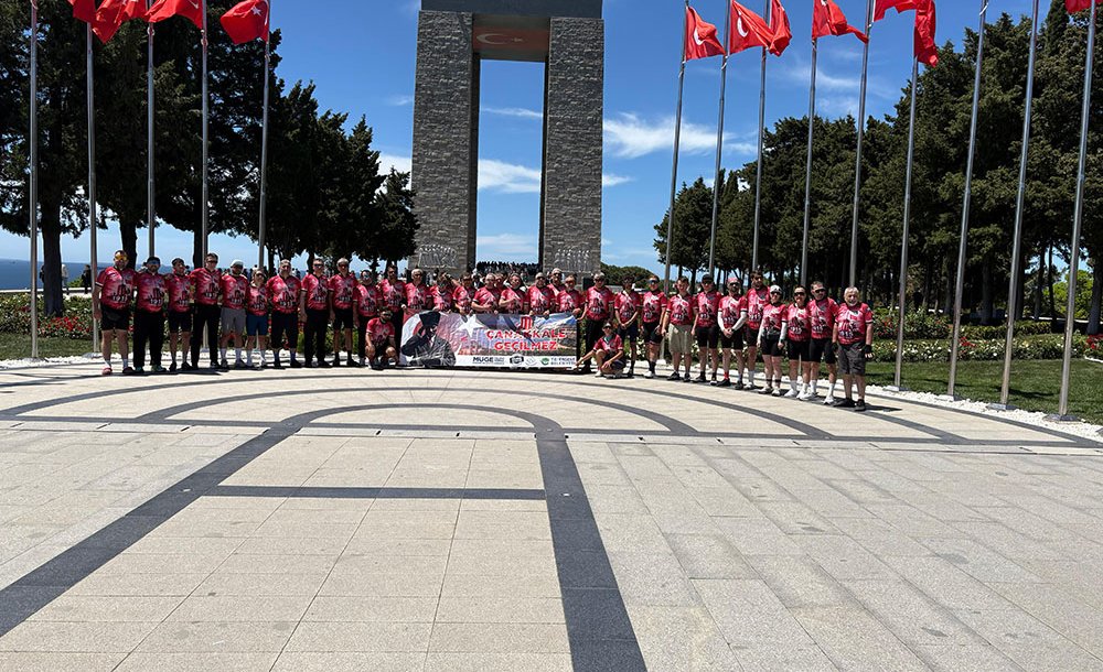 Çanakkale Şehi̇tli̇ği̇ne Bi̇si̇klet Turu Düzenlendi̇ 