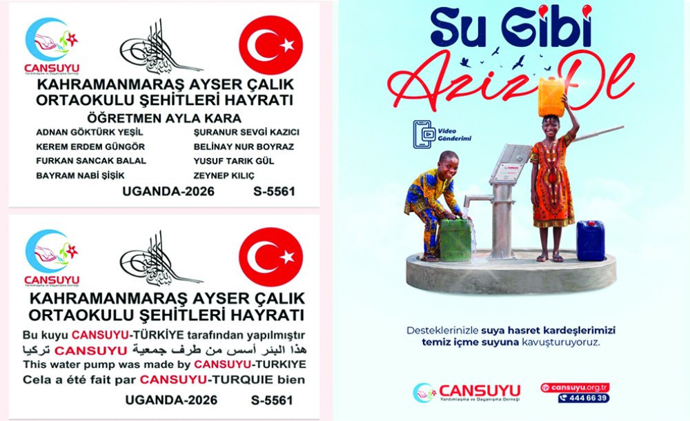 Cansuyu Derneğinden Anlamlı Çalışma