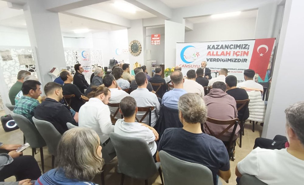 Cansuyu Derneği̇'nden Farkindalik Etki̇nli̇ği̇ 