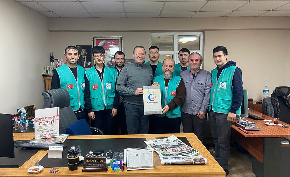 Cansuyu Derneği'nden Gazetemize Ziyaret 