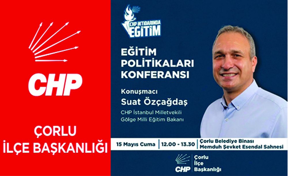 Chp Eği̇ti̇m Konferansi Düzenleyecek 