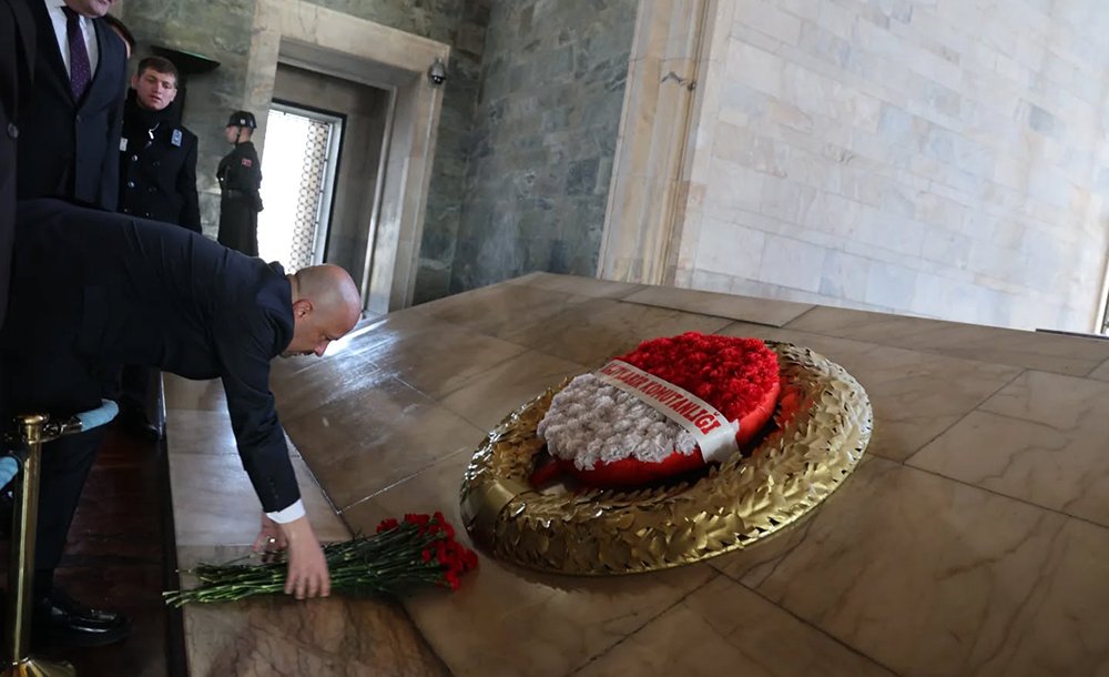 Chp Tekirdağ İl Başkanlığından Anıtkabir'e Ziyaret 