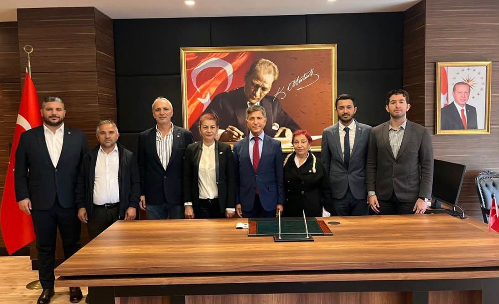 Chp'den Kaymakam Erten'e Ziyaret