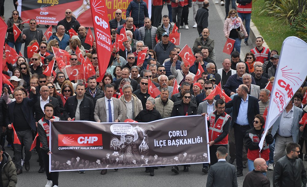 Çorlu 1 Mayıs'ı Kutlamaya Hazırlanıyor 