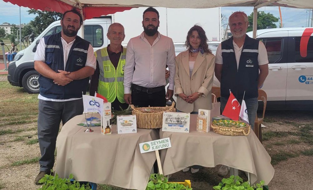 Çorlu Belediyesi Seymen Kavununu Tanıttı