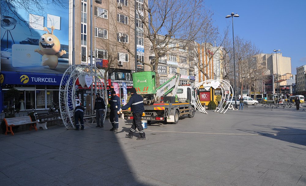 Çorlu Belediyesi'nden ‘14 Şubat' Hazırlığı 