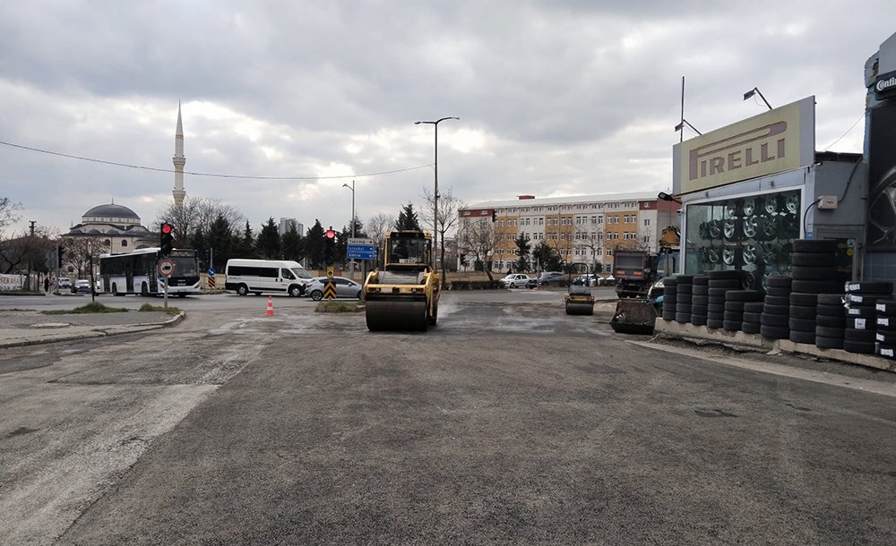 Çorlu Belediyesi'nden Hummalı Yol Çalışması