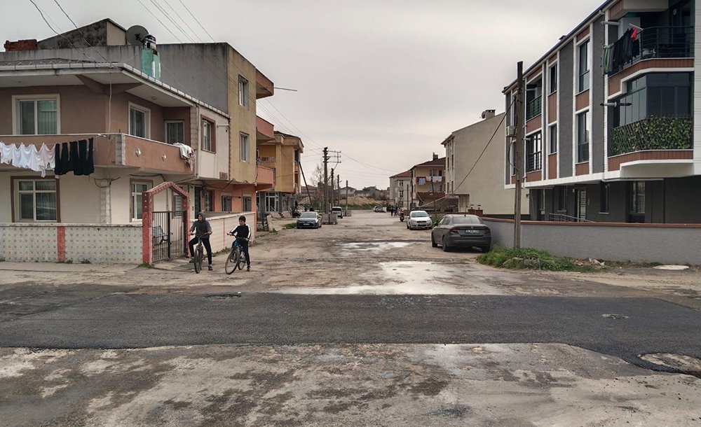 Çorlu Belediyesi'nden Hummalı Yol Çalışması