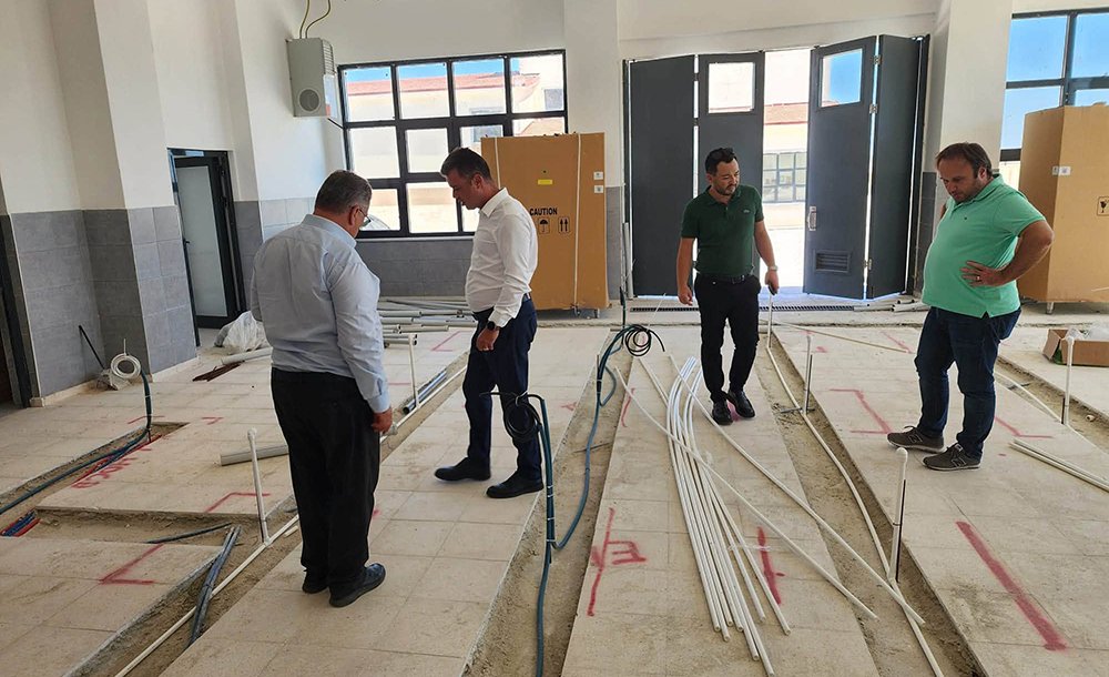 Çorlu Meslek Li̇sesi̇nde Yeni̇ Bölüm Hazırlıkları Sürüyor