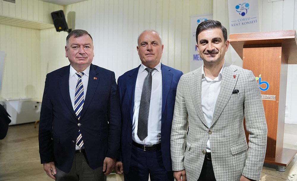 Çorlu Muhtarlar Derneği'nde Yeni Başkan İlker Soydan Oldu