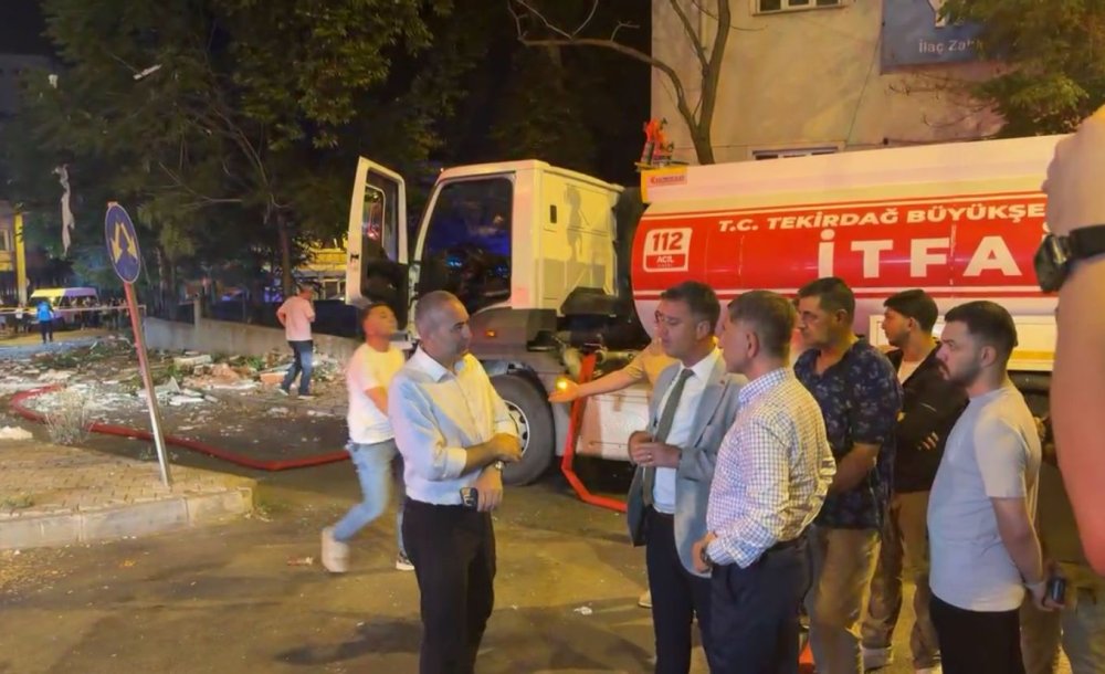 Çorlu Patlamayla Sarsıldı