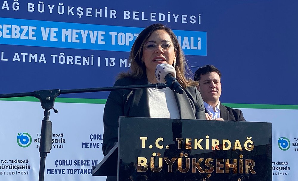 Çorlu Sebze Hali İçin Temel Atma Töreni