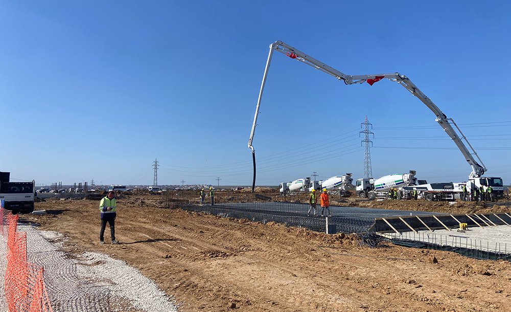 Çorlu Sebze Hali İçin Temel Atma Töreni