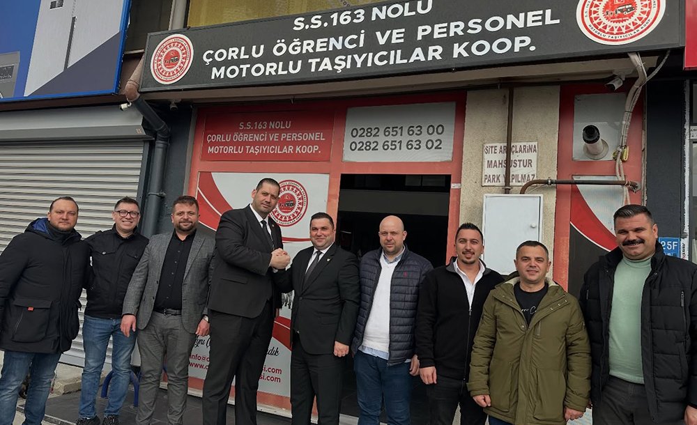 Çorlu Şoförler Odası Genel Kurula Hazırlanıyor 