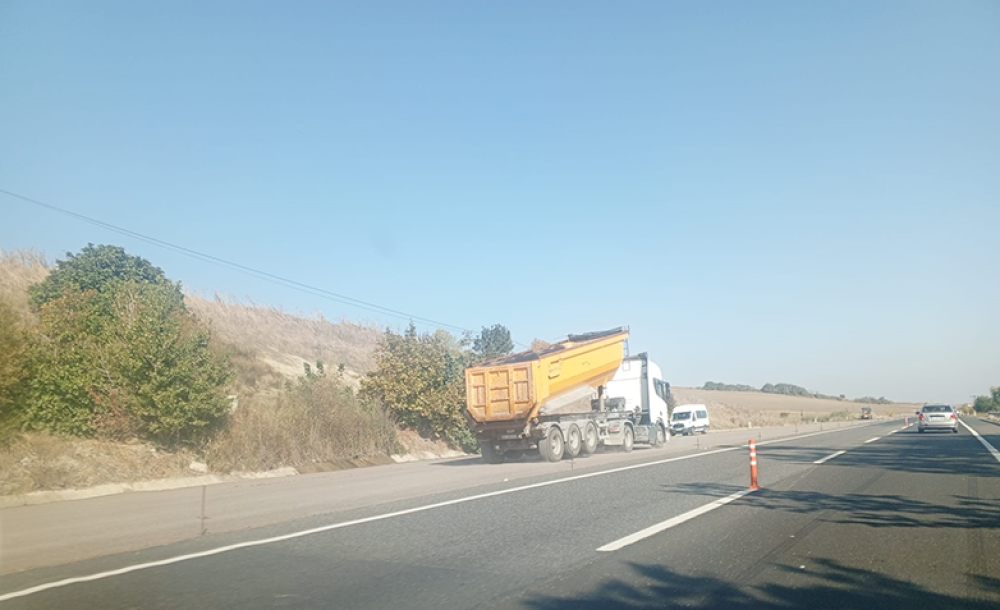 Çorlu Tekirdağ Yolunda Çalışma 