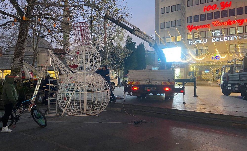 Çorlu Yeni Yıla Hazırlanıyor