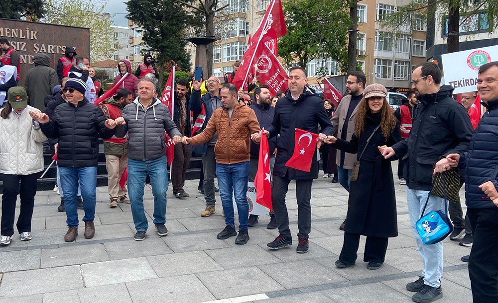 Çorlu'da 1 Mayıs Coşkuyla Kutlandı 