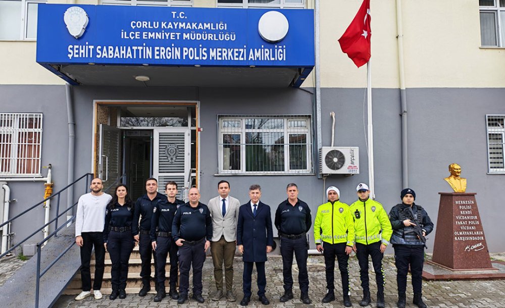 Çorlu'da Bayramlaşma Töreni Düzenlendi