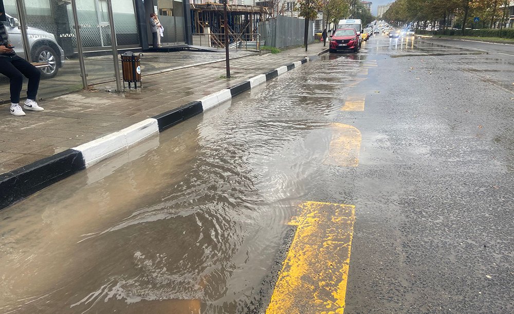 Çorlu'da Bazı Bölgeler Yine Göle Döndü 