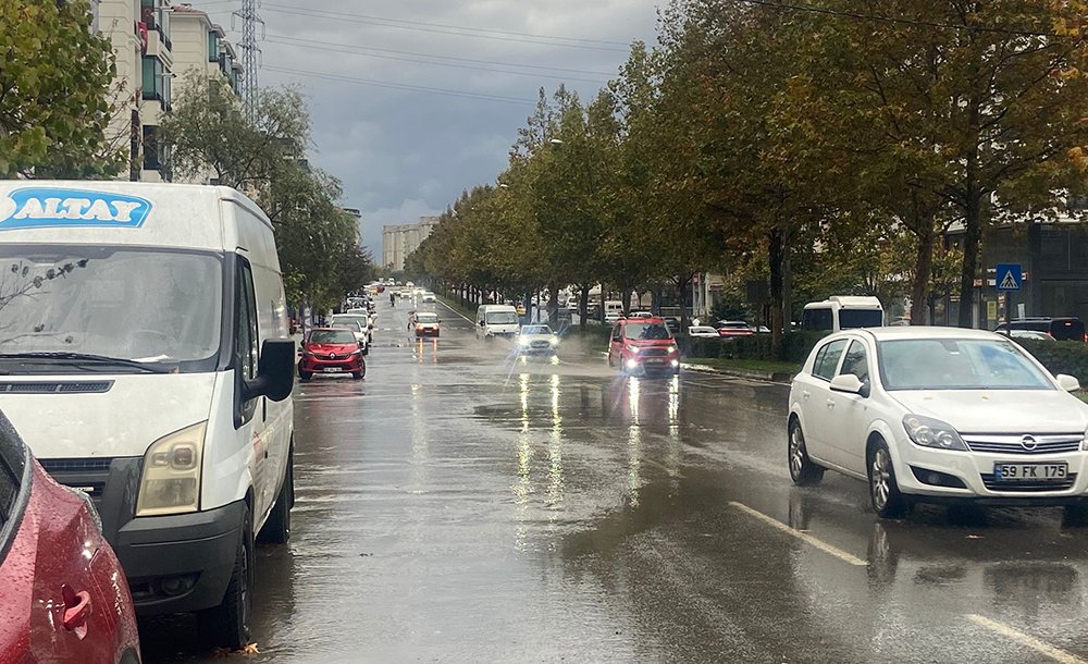Çorlu'da Bazı Bölgeler Yine Göle Döndü 