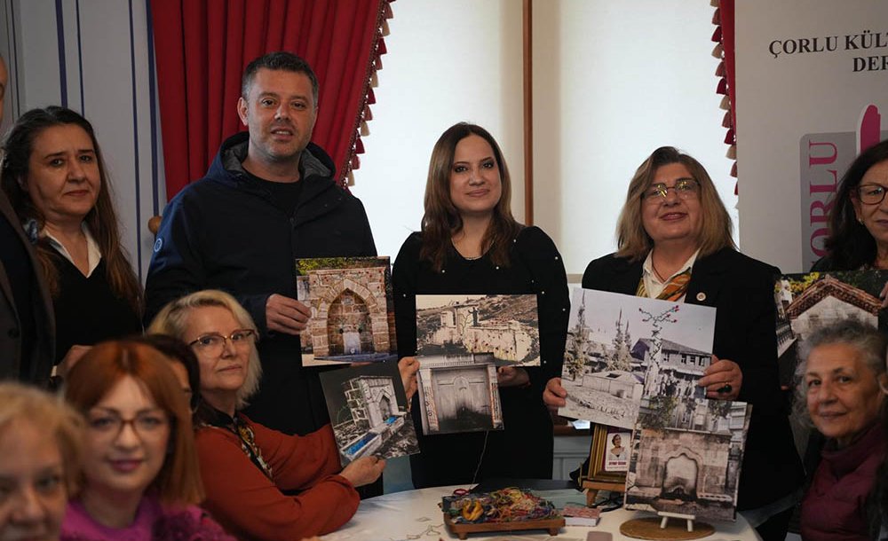 Çorlu'da Tarihî Çeşmeler Sanatla Hayat Buluyor