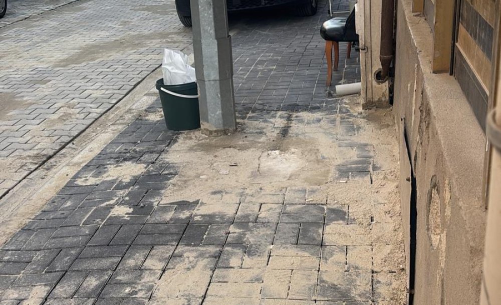 Çorlu'da Yayalar Yola Mahkûm