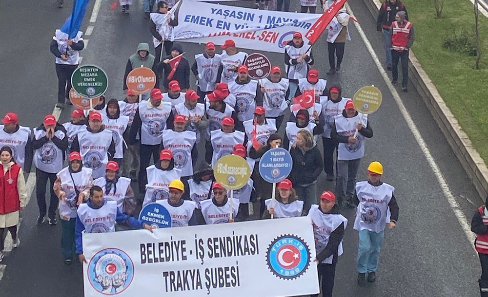 Çorlu'daki 1 Mayıs Kutlamalarına Harb-İş'ten Tepki
