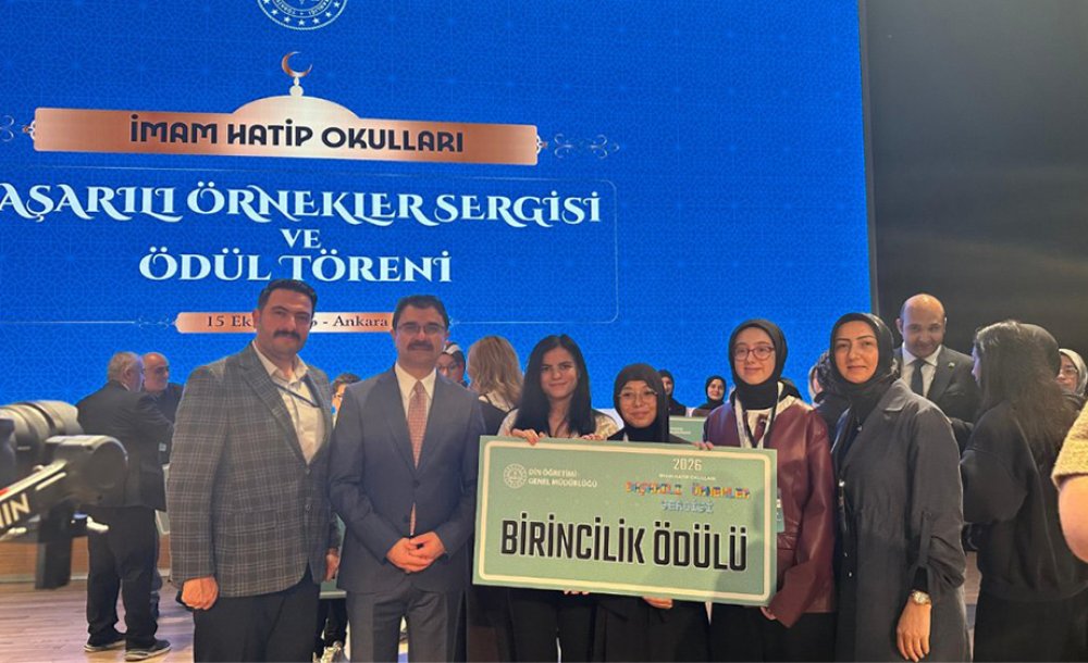 Çorlu'daki Okul Türkiye Birincisi Oldu