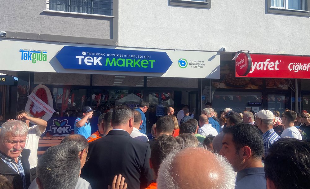 Çorlu'ya 2 Tek Market Müjdesi 