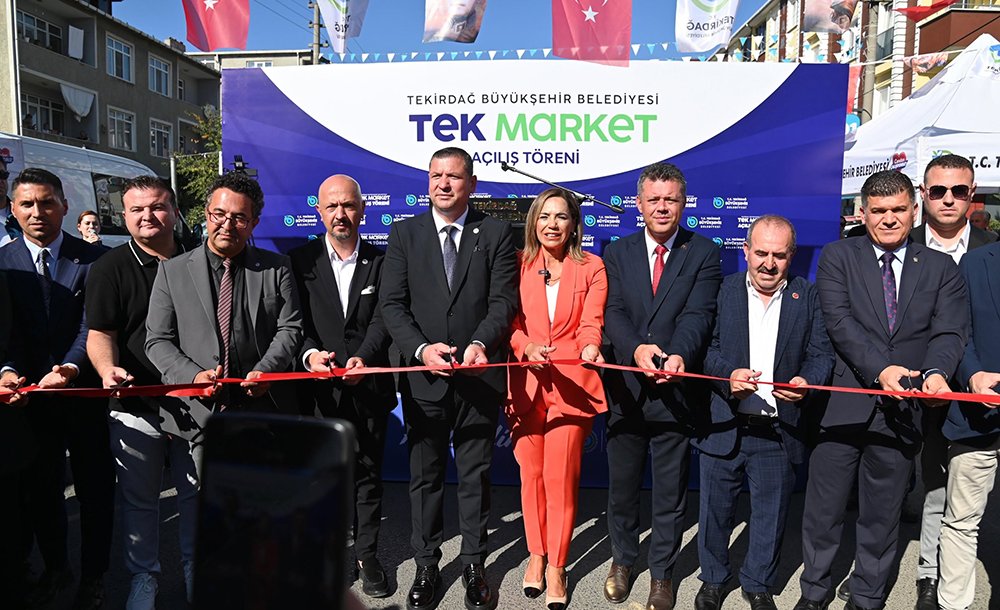 Çorlu'ya 2 Tek Market Müjdesi 