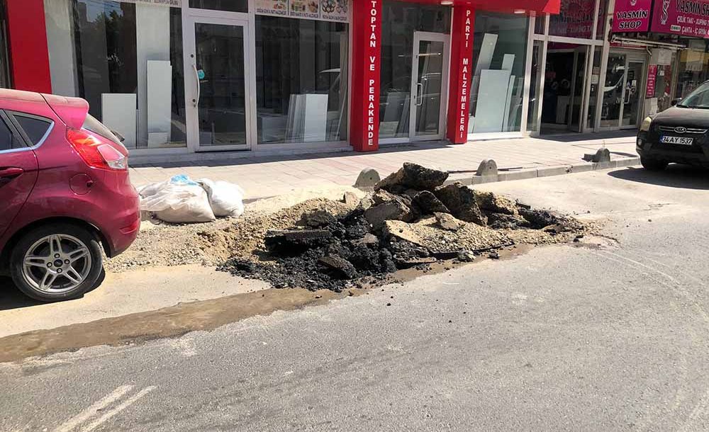 Daha Önce Kazılan Yerde Çalışma Yapıldı 