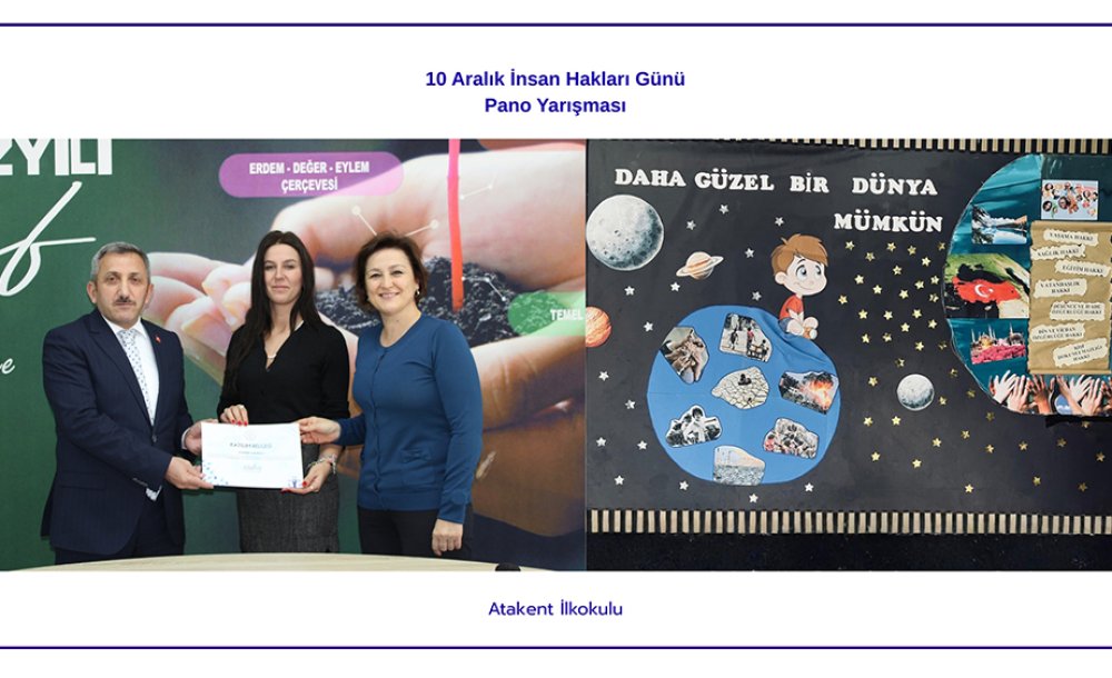 Dereceye Girenlere Ödülleri Verildi 