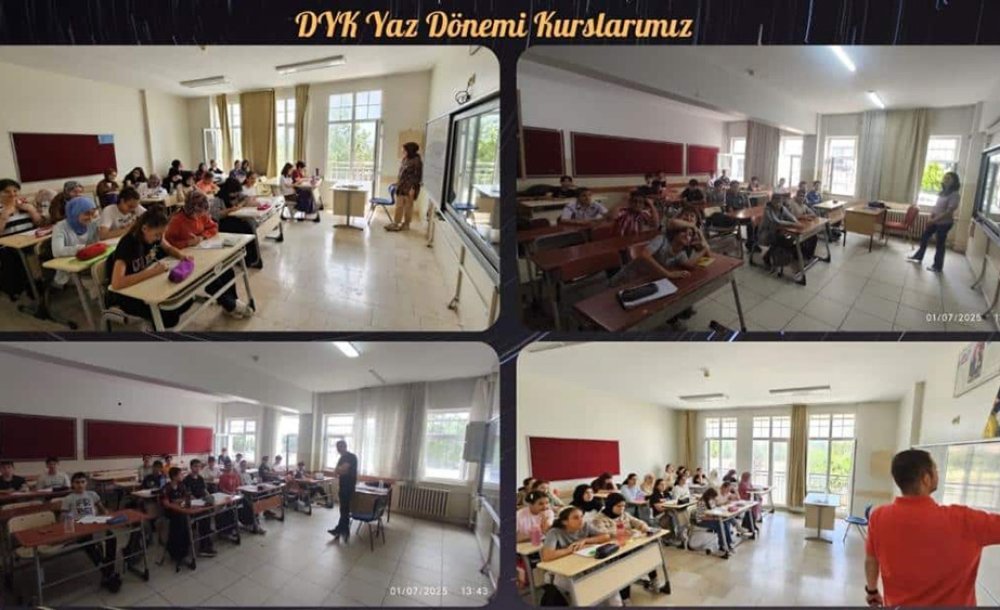 Dyk Yaz Kursları Başladı 