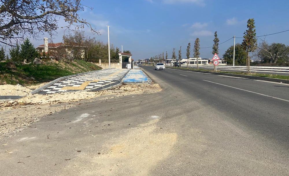 Eksiklere Rağmen Yolun Büyük Bir Kısmı Yapıldı 