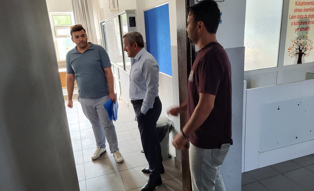 Erdoğan Okullarda İnceleme Yapti