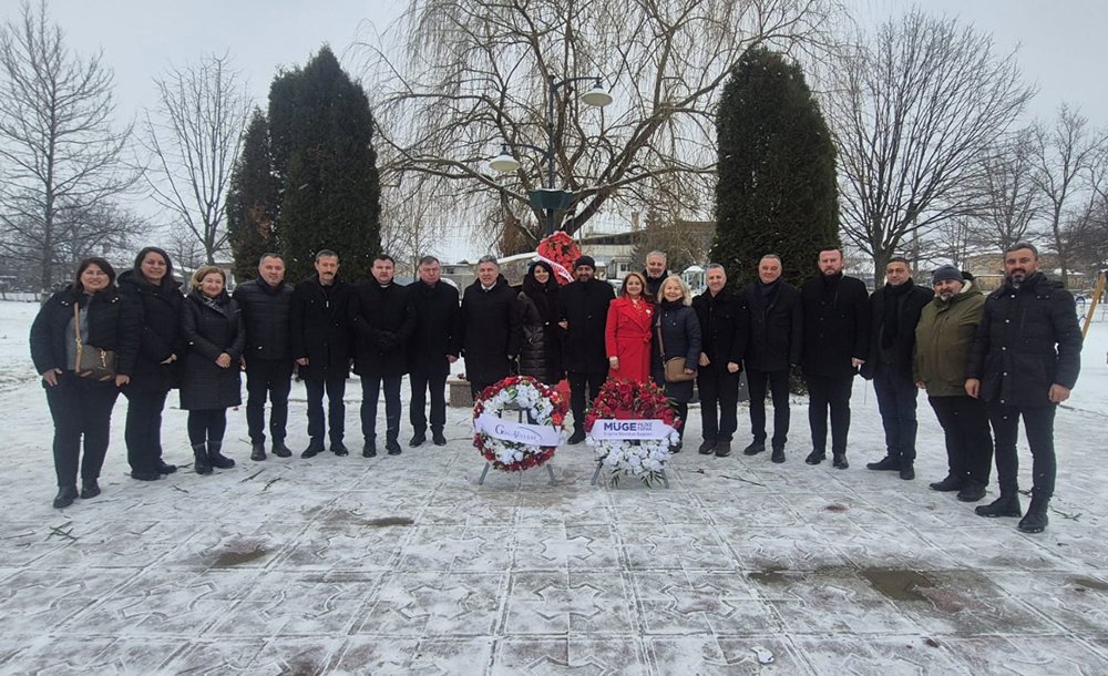 Ergene Belediye Başkanı Topak, Yablanova'daki Anma Programına Katıldı