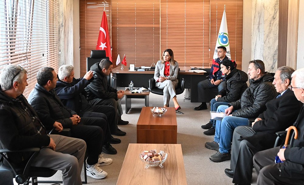 Ergene Halkı Başkan Yüceer'e Taleplerini İletti 
