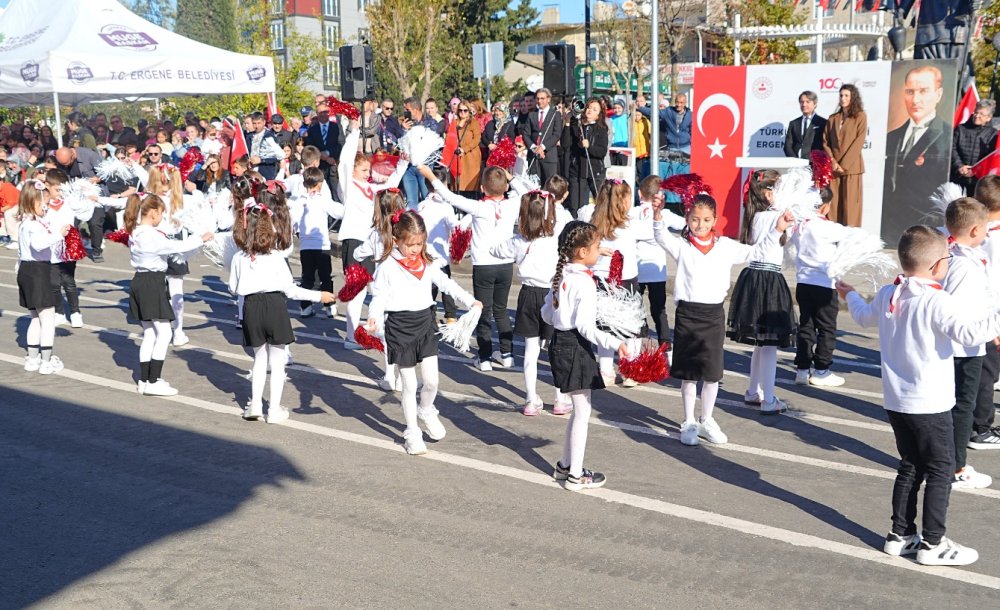 Ergene'de 102. Yıl Coşkuyla Kutlandı