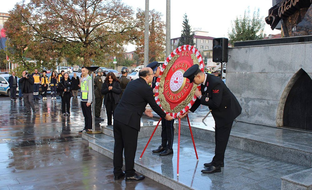 Ergene'de Atamızı Saygı, Minnet Ve Özlemle Andık