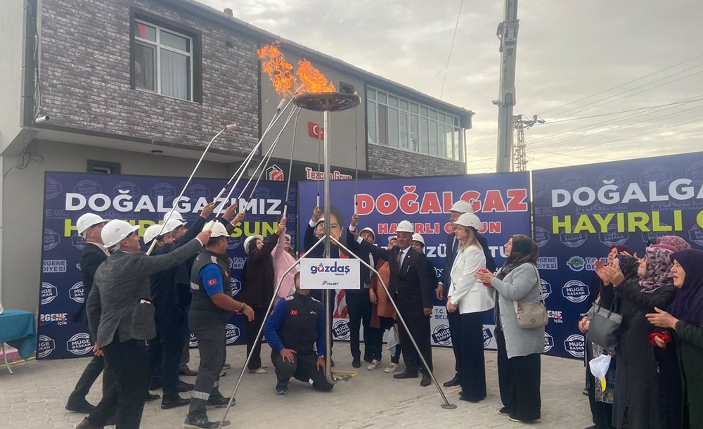 Ergene'de Bir Mahalle Daha Doğalgaza Kavuştu 