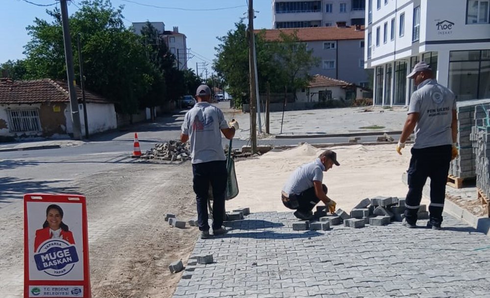 Ergene'de Çalışmalar Devam Ediyor
