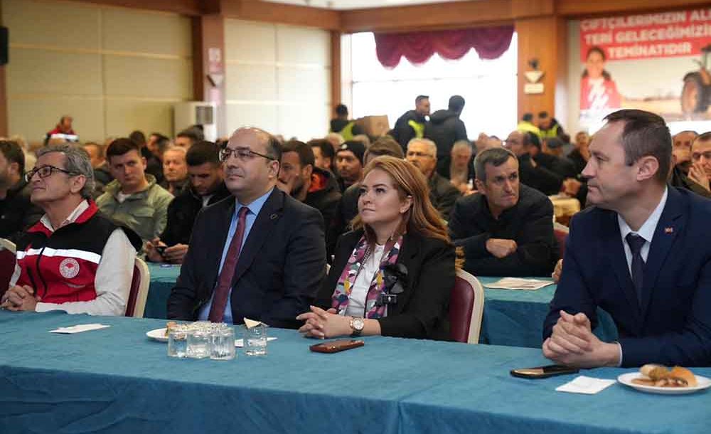 Ergene'de Çiftçilere Zirai İlaç Uygulama Eğitimi Verildi
