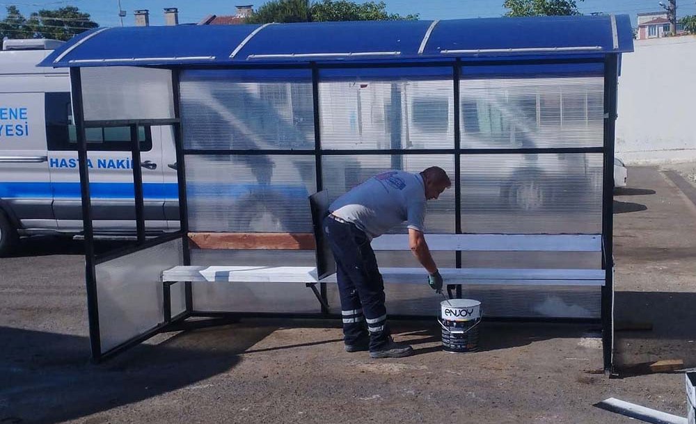 Ergene'de Duraklara Bakım Yapıldı