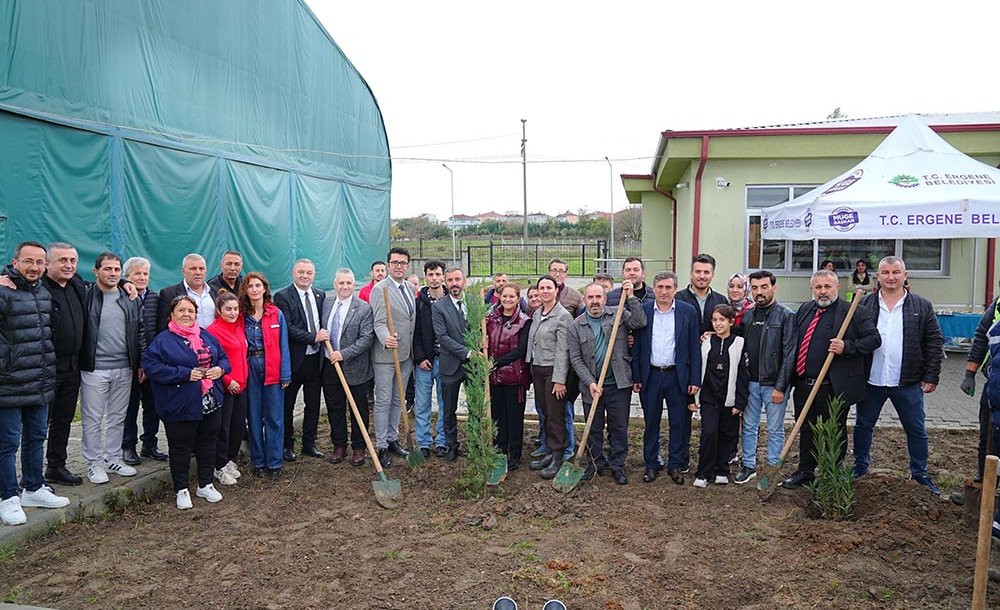 Ergene'de Fidanlar Geleceğe Nefes Oldu!