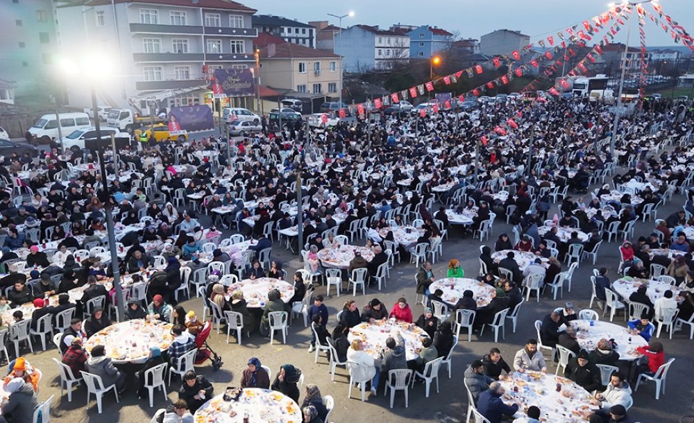 Ergene'de Gönül Sofrası Sağlık Mahallesinde Kuruldu