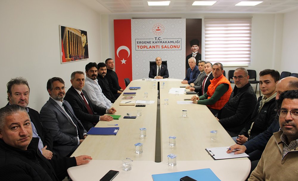 Ergene'de Kapsamlı Toplantı