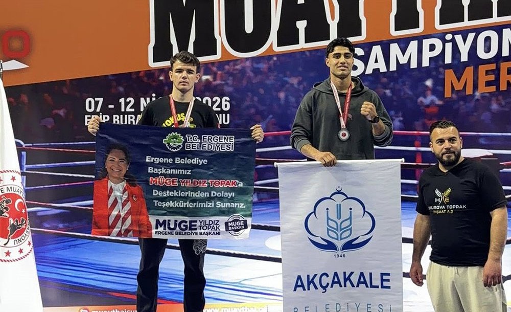 Ergene'de Sporda Çifte Gurur!