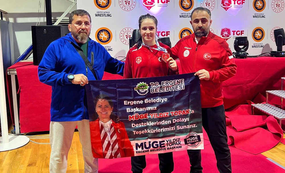 Ergene'de Sporda Çifte Gurur!