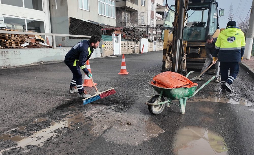 Ergene'de Yollara Bakım Yapıldı