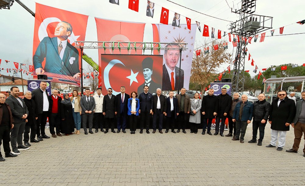 Esenler Mahallesi'nde Doğalgaz İçin Temel Atma Töreni Gerçekleştirildi